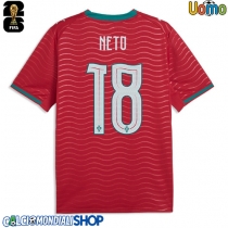 Maglie da calcio Portogallo Pedro Neto #18 Prima Maglia Mondiali 2026  Manica Corta